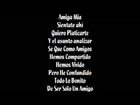 White Noise D Anel Ft  Jean T   Amiga Mia Con Letra Romantico  2011   YouTube