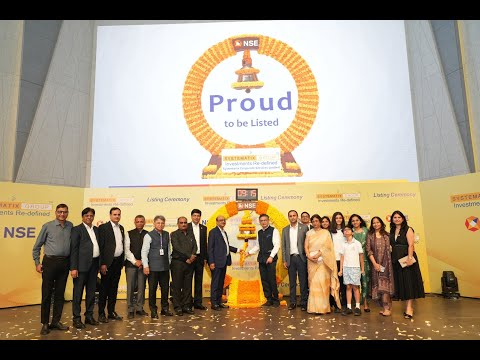 Listing ceremony of Systematix Corporate Services Limited on NSE | Systematix Group