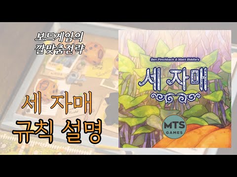 보드게임의 깔맞춤전략 - 146. 세 자매 (Three Sisters) 동영상 설명