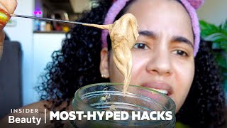 I Tested Whipping My Foundation With Water | Most-Hyped Hacks | Insider Beauty