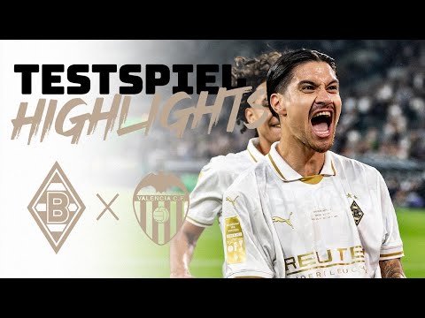 Victory at the anniversary match 💚 | Highlights Borussia vs. Valencia CF