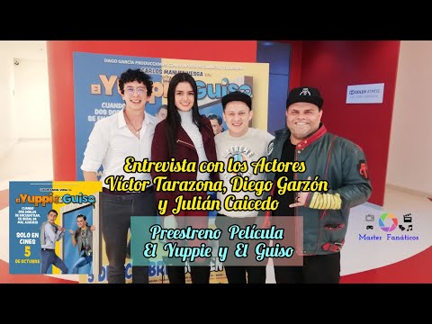 Entrevista con los Actores Víctor Tarazona, Diego Garzón y Julián Caicedo | El Yuppie y El Guiso