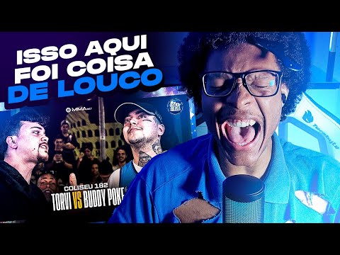 (DUELO DE GERAÇÕES DE GASTAÇÃO! 😂😂) BUDDY POKE X TORVI | React [BATALHA DO COLISEU - EDIÇÃO 182]