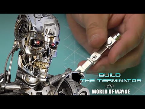 Build the Terminator - Part 8 - Components for the Right Thumb and Right Palm