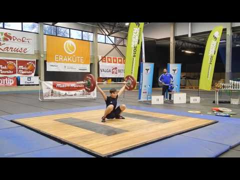 A.Moiseenko 77kg - Eesti rekord U15