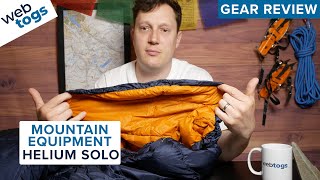 Mountain Equipment Helium  Solo Sleeping Bag | Gear Review