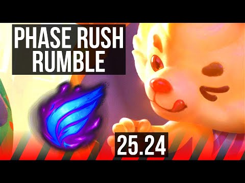 RUMBLE vs YASUO (TOP) | Phase Rush | KR Master | 25.24