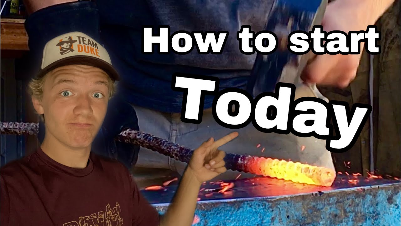 How to Start Forging in Your Backyard | Beginners Blacksmithing and Bladesmithing