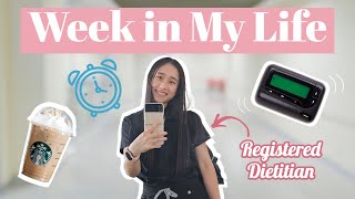 Week in My Life as a Pediatric Clinical Dietitian | Getting Paged at 4 AM + 48 Hour Call Shift