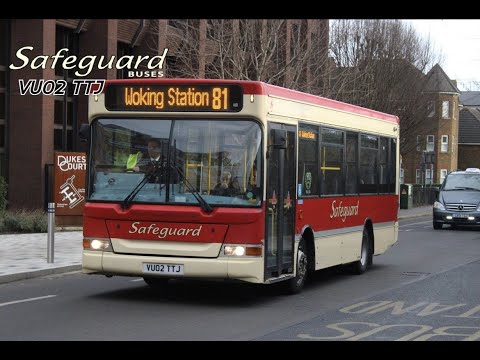 *€3 AT545* Safeguard Buses VU02TTJ | Plaxton Pointer Dart MPD