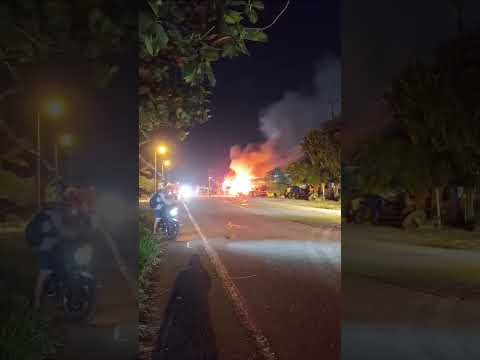 Explosión en Guamal, Meta: el camión cisterna que se convirtió en una bola de fuego
