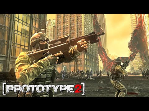 PROTOTYPE 2 NPC Wars 7 (Infected vs USMC & Blackwatch)