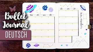 Bullet Journal gestalten mit Doodles | deutsch