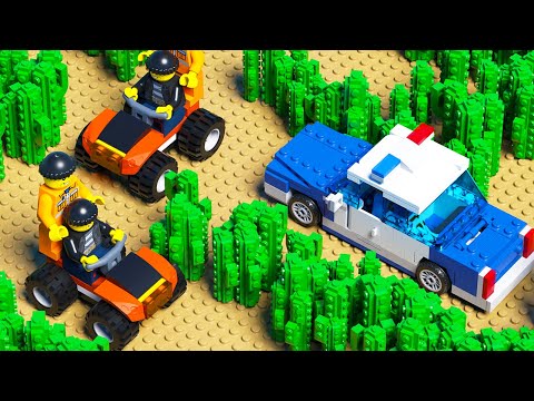 LEGO Prison Break in Desert: Cactus Maze