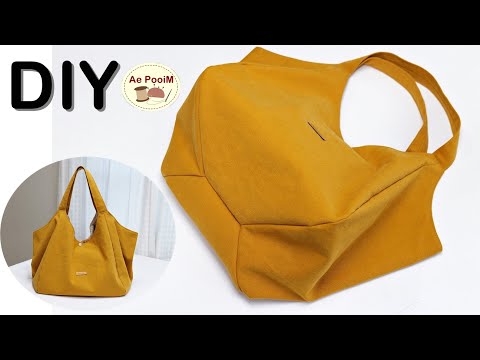 DIY CuteTote Bag, very easy making