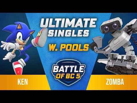 KEN (Sonic) vs Zomba (ROB) - Ultimate Singles Winners Top 64 - Battle of BC 5