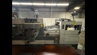 1988 Bobst Autoplatine SP 102 CER Automatic Die Cutter