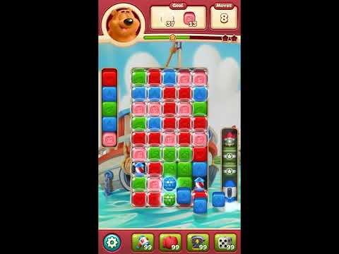 Toon Blast Level 8231 - NO BOOSTERS 🐻🐺🐱 | SKILLGAMING ✔️