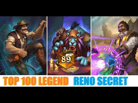 TOP 100 LEGEND Reno Secret Mage | Forged In The Barrens | Wild Hearthstone