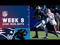 Patriots vs. Panthers Week 9 Highlights | NFL 2021
