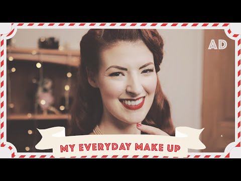 My Everyday Vintage Make-Up Routine // Ad // Vlogmas 2019 Day 6