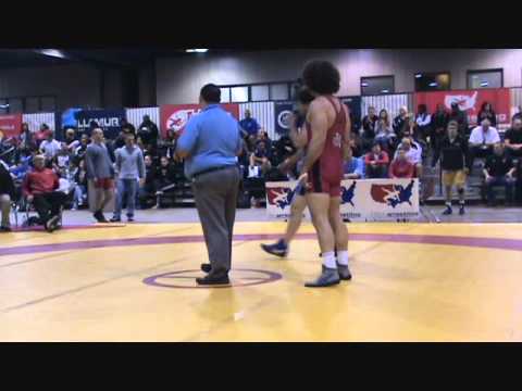 US OPEN GR - Holm (MN Storm) dec. Fisher (NYAC), 84 kg