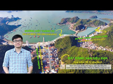 Lô đất chỉ 35 triệu/m2, vị trí đắc địa ngay giữa trung tâm du lịch Cát Bà!