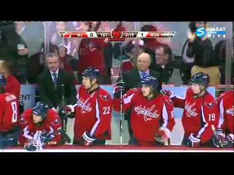 0-1 Goal Andrew Gordon ( New Jersey Devils - Washington Capitals ) 12/22/2010