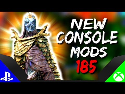 Skyrim Special Edition: ▶️5 BRAND NEW CONSOLE MODS◀️ #185 (PS4/XB1/PC)
