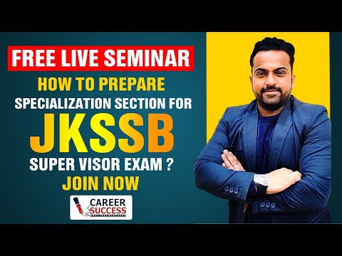 FREE ONLINE SEMINAR ðŸ‘‰HOW TO PREPARE FOR SUPERVISOR SPECIALIZATION SUBJECTS?