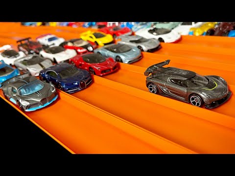 Koenigsegg Jesko vs 15 Exotic Cars Drag Race Tournament