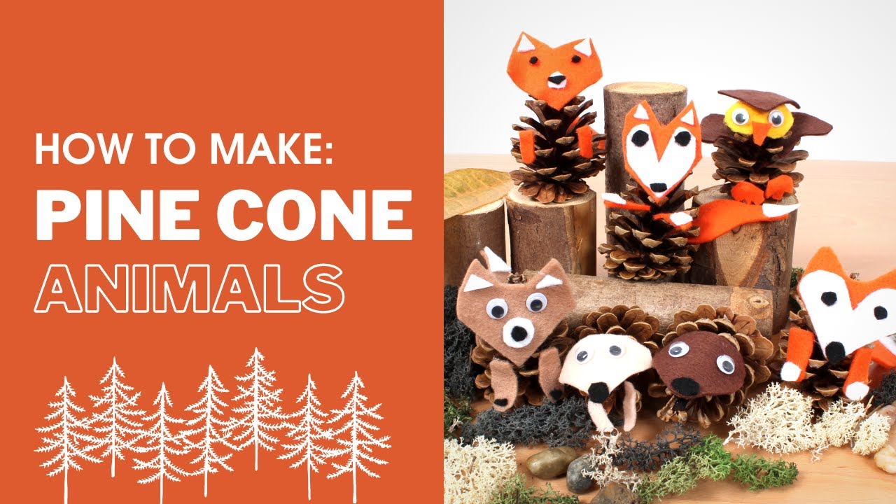How to Make Pinecone Animals