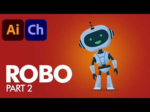 Let s Rig our Robo in Adobe Character Animator اردو हिंदी