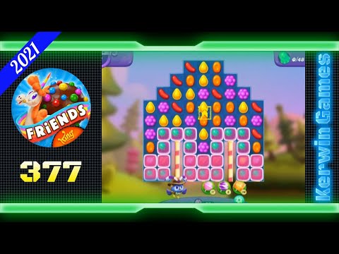 Candy Crush Friends Saga Level 377 - No Boosters - 32 moves (2021)