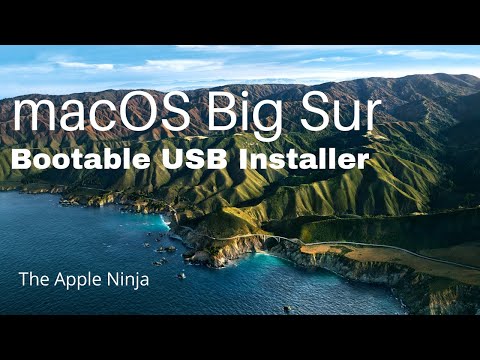 Create MacOS Install USB - A Bootable Big Sur USB Drive - Boot T2 Macs and Non T2 Macs. 7 Steps...