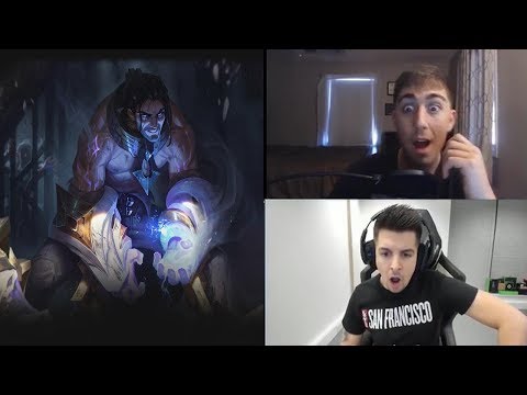 LoL Moments | Streamers react to NEW BROKEN CHAMPION SYLAS