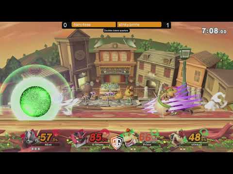 Gamer's Guild Smash Ultimate Doubles -6:00 AM/FumeinHiding vs Sticky/Primetime