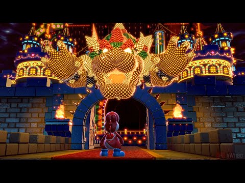 Yoshi vs. Final Boss in Super Mario 3D World (4K 60FPS)