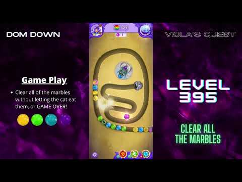 Viola's Quest 🟣🟠🔴 / Level 395 / Dom Down