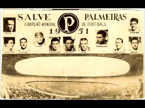 Segundo Campeão Copa Rio 1951 Palmeiras 2 x 2 Juventus Verdão Campeão Mundial COMPLETO