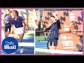 Kate Middleton And Emma Raducanu Play Tennis Incredible Forehand Archive Footage