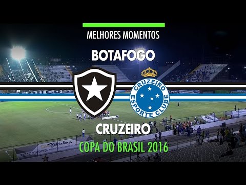 Melhores Momentos - Botafogo 2 x 5 Cruzeiro - Copa do Brasil - 01/09/2016