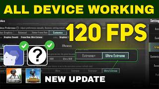 120 Fps In Pubg & Bgmi – All Device Working 100% | 4.3 UPDATE | Fps Unlocker