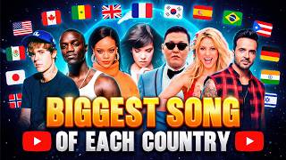 The Biggest Song of Every Country by Views (100 COUNTRIES)