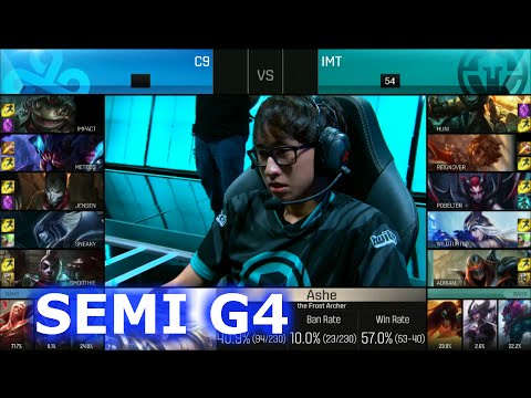 Immortals vs Cloud 9 | Game 4 Semi Finals S6 NA LCS Summer 2016 PlayOffs | IMT vs C9 G4 SF 1080p
