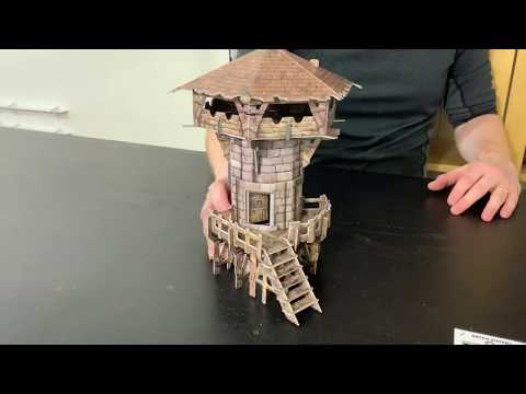 Fantasy Wargames assembly - Watchtower