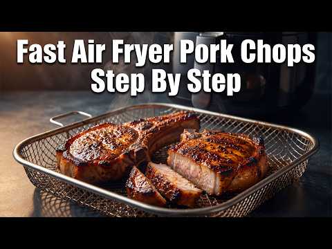 Fast Air Fryer Pork Chops — Sweet & Smoky Spice-Rubbed Cooking Guide Step By Step