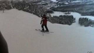preview picture of video '蔵王 YOKOKURA challenge Ski @ ZAO Japan 2009 (3/4) スキー'