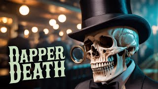382|Dressed Up For Success: Dapper And Glamorous Skull Resin Art