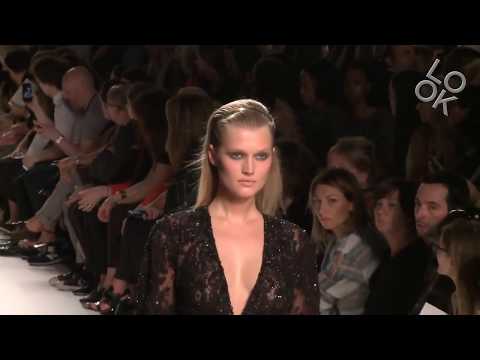 German beauty, Supermodel - Toni Garrn - Queen brand of Elie Saab (mix runway ) NEW